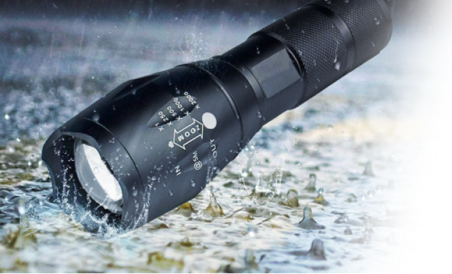 VitalTac Flashlight outdoors